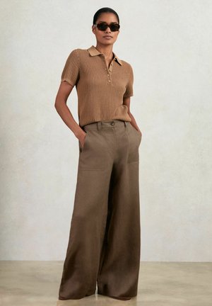 Reiss, Nohavice - chocolate brown