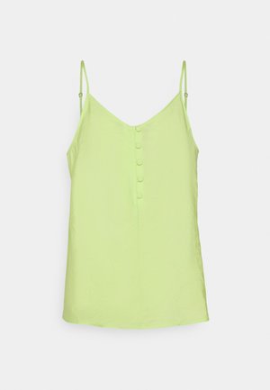 Vero Moda Tall VMQUEENY SINGLET NECK TOP - Débardeur - sharp green
