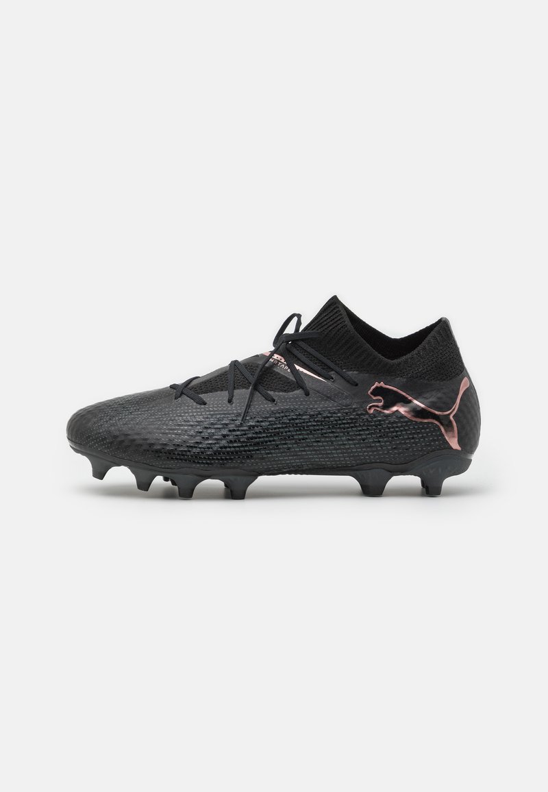 Puma - FUTURE 7 PRO FG/AG - Voetbalschoenen met kunststof noppen - black/copper rose, Vergroten