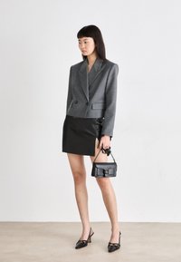 COACH TABBY CHAIN CLUTCH - Bandolera - black