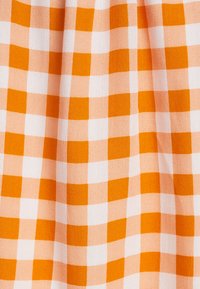 CECILE - Päevakleit - orange gingham