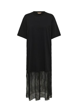 Culture, CUSANTORA DRESS - Robe t-shirt - black