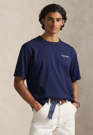 RELAXED FIT POLO SPORT JERSEY T-SHIRT - Μπλουζάκι με στάμπα - cruise navy