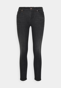 Vero Moda Petite - VMLUX - Jeans Slim Fit - black Miniaturebillede 1