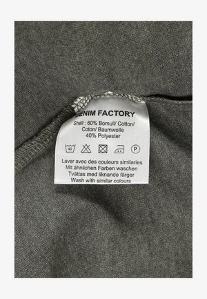 Denim Factory, SAN DIEGO TEE - T-shirt imprimé - olive melange