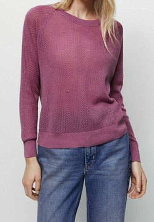 Massimo Dutti Jumper - dark purple