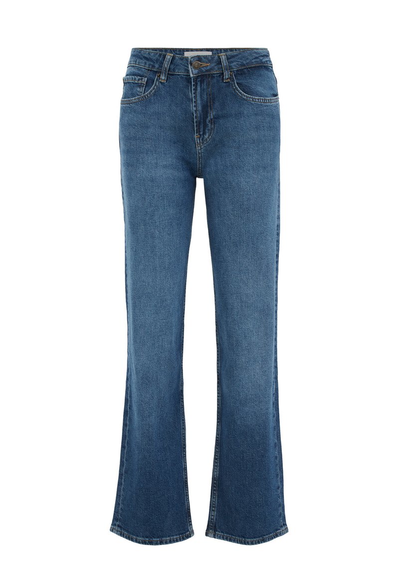 WE Fashion BLUE RIDGE - Straight leg jeans - dark blue/donkerblauw ...
