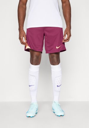STRIKE SHORT - Spordišortsid - bordeaux/orange pulse