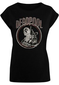 ABSOLUTE CULT DEADPOOL - VINTAGE CIRCLE  - T-shirts med print - black