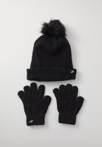Jordan ESSENTIALS BEANIE SET UNISEX - Guanti - black/nero Jordan ESSENTIALS BEANIE SET UNISEX - Guanti - black/nero