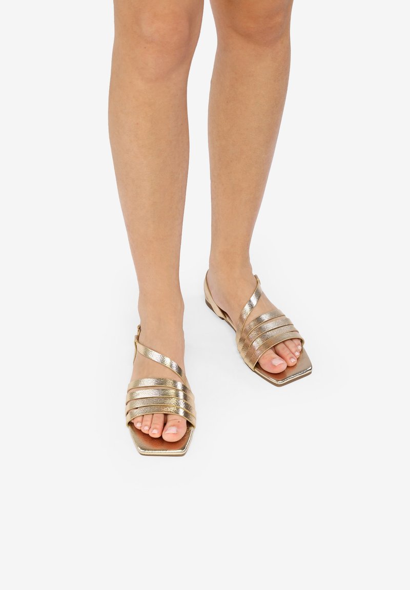 Bosanova CON HEBILLA - Sandals - oro