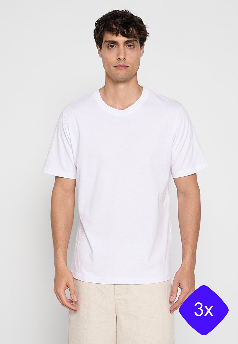 jack & jones T-shirt basic wit jack & jones T-shirt basic wit