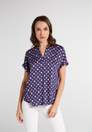 MODERN CLASSIC - Blouse - marine/pink/white