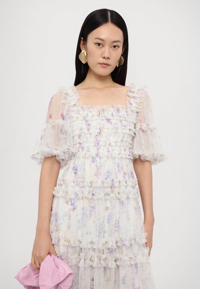 Needle & Thread DITSY SMOCKED GOWN - Cocktailjurk - moonshine blue