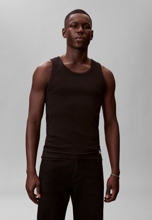 Calvin Klein Jeans BADGE - Felső - black