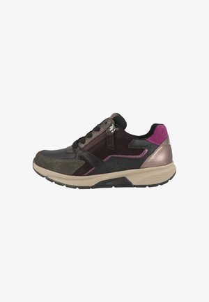 Gabor, SCHUHE 0106.01 - Sneakers laag - black-choco kombi