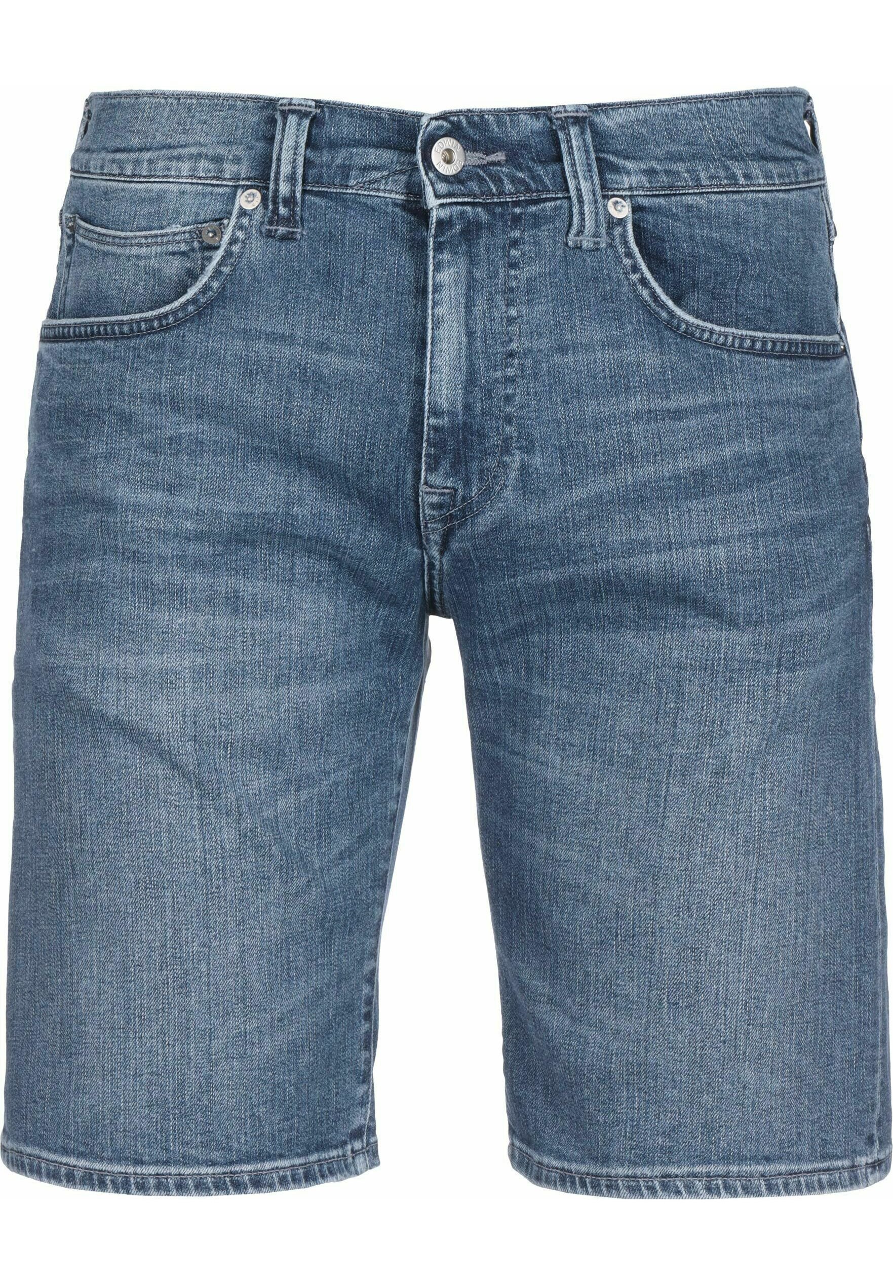 Edwin Denim shorts - night blue used 