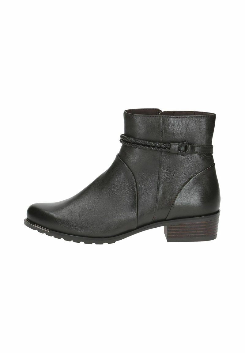 Caprice Botines - dk brown nappa