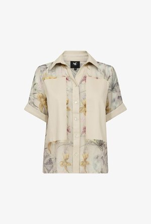 NÜ Denmark, DREA SHIRT S/S - Chemisier - bone mix