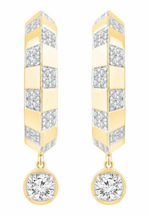 Ethische Diamanten, Pendientes - yellow gold-coloured