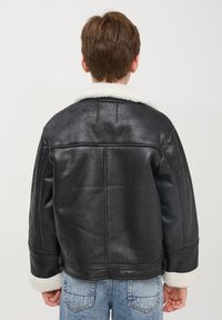 Terranova Giacca in similpelle - nero