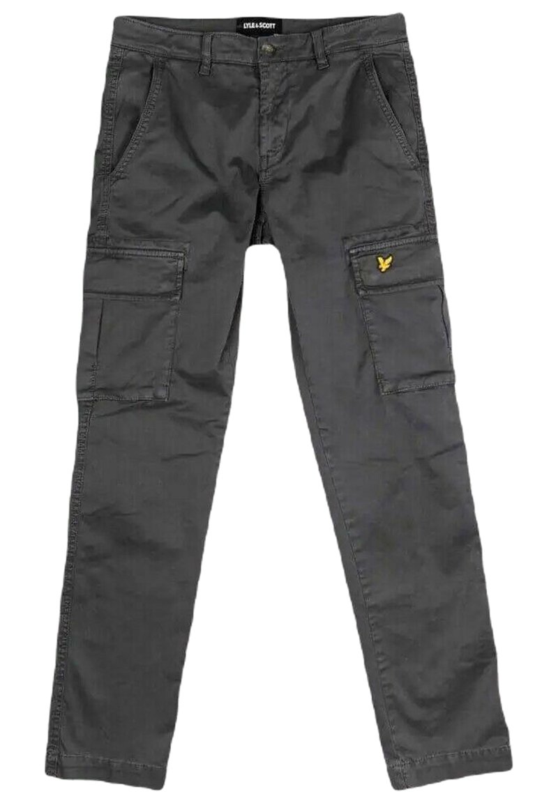 Lyle & Scott ALONE  - Pantaloni cargo - antracite