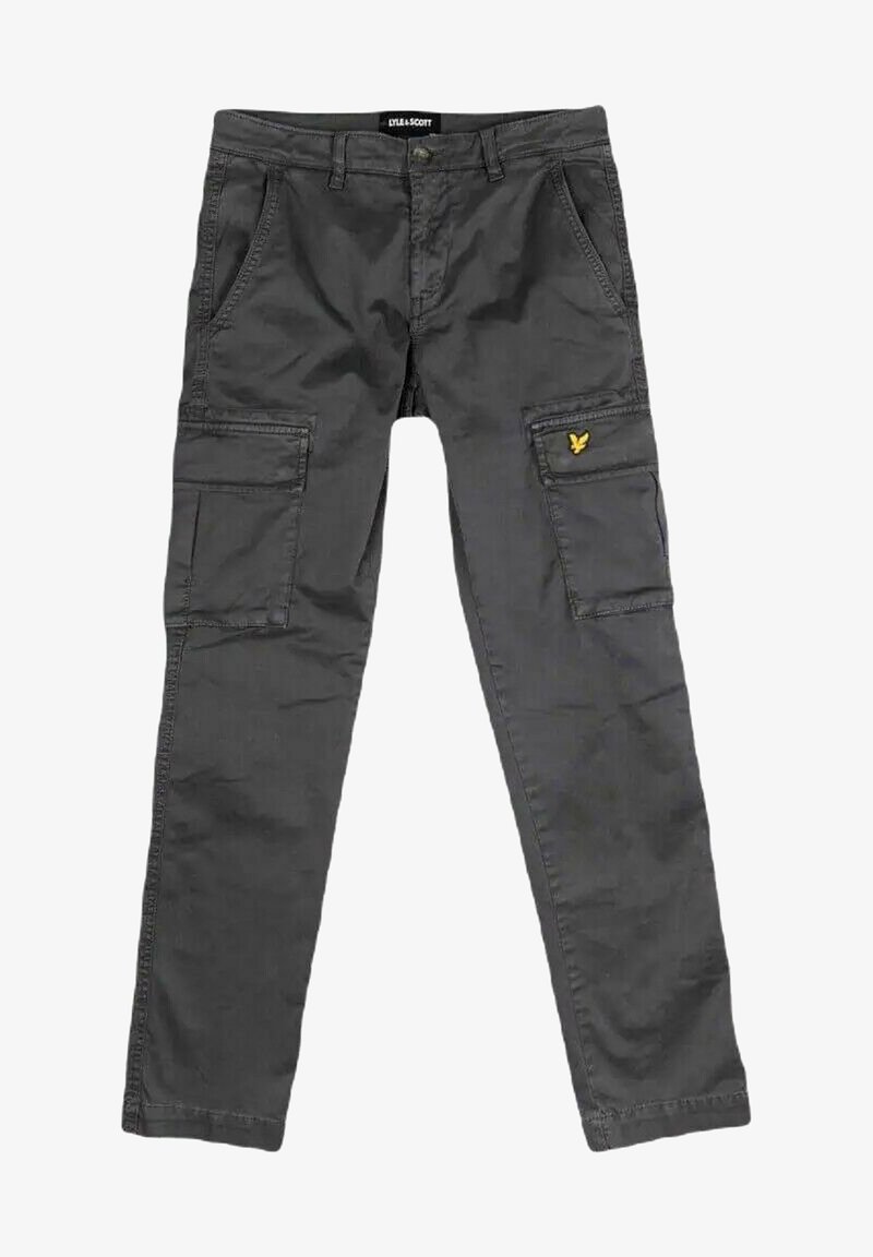Lyle & Scott ALONE  - Pantaloni cargo - antracite