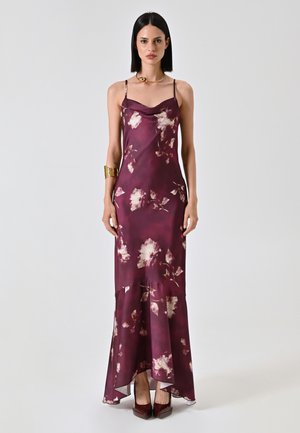 LUNGO STAMPA FLOREALE - Occasion wear - red