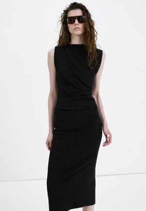 Mango ADULT - Vestido de tubo - black