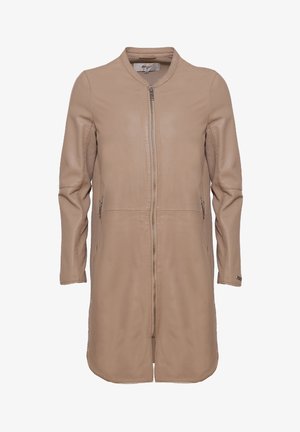 Maze SCHLICHT - Pitkä takki - moonlight beige