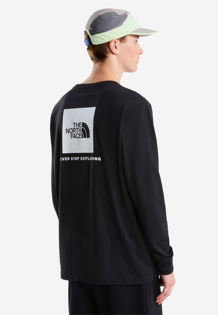 The North Face M EVOLUTION BOX NSE REGULAR LONG SLEEVE. - Long sleeved top - tnf black