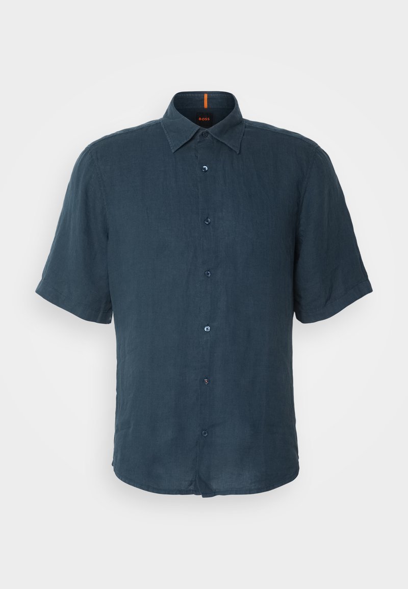 Boss Overhemd donkerblauw