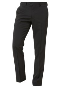 Trousers - Suit Trousers   Slim Fit - Pantalon de costume - mottled black