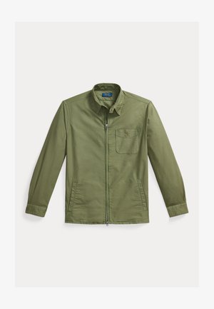 Polo Ralph Lauren GARMENT DYED OXFORD OVERSHIRT - Lett jakke - garden trail