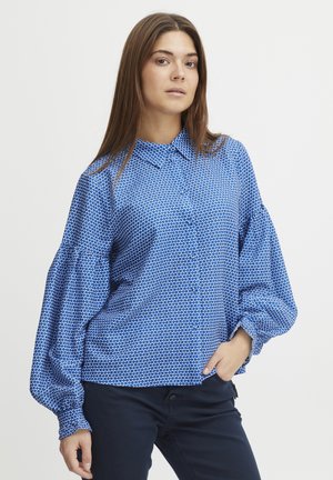 PZSAVINO  - Camicia - blue printed