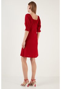 LELA REGULAR FIT - Jurk - red