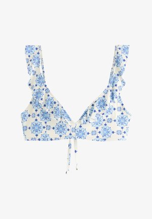 Lindex, LINDEX PADDED TRIANGLE BIKINI BRA LINDEX - Bikinitop - blue