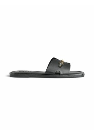 Pieces MARIANNE - Sandalias planas - black