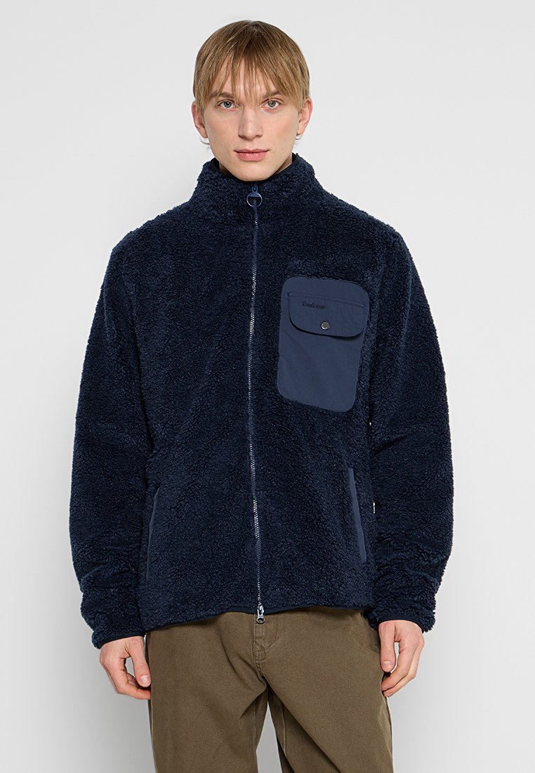 Barbour Fleecejas donkerblauw Barbour Fleecejas donkerblauw