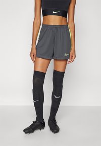 Nike Performance SHORT BRANDED - Športové šortky - anthracite/volt