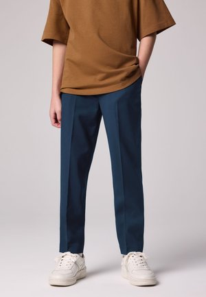 smALLSAINTS SLIM FIT MOAD - Pantalon - navy