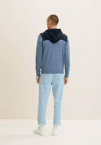 TOM TAILOR Sweat à capuche - china blue injected stripe