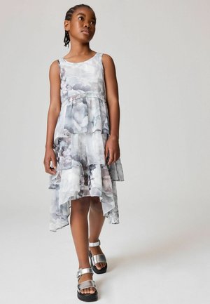 REGULAR FIT - CAVARLY FLORAL VALLEY RUFFLED  - Vardagsklänning - grey