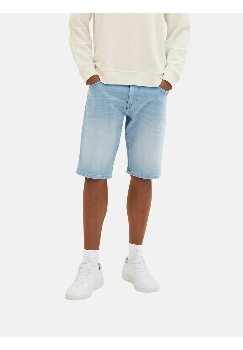 Bermuda En Jean Tom Tailor Pour Homme - Coupe Décontractée, Taille S à 3XL - Mode Durable BE PART
