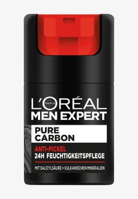 L'Oréal Men Expert - MOISTURISER PURE CARBON AGAINST BLEMISHES IMPURITIES WITH SALICYLIC ACID - Soin de jour Image miniature 1