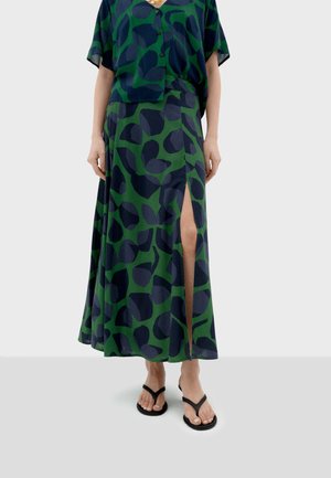 TORA - Jupe longue - pine green