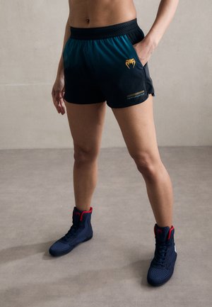 TACTICAL XT TRAINING SHORTS - Sportiniai šortai - black/forest green