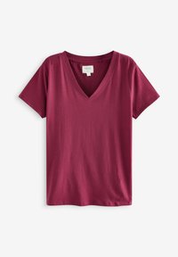 Next SHORT SLEEVE SET - REGULAR FIT - Pijama - berry red stars