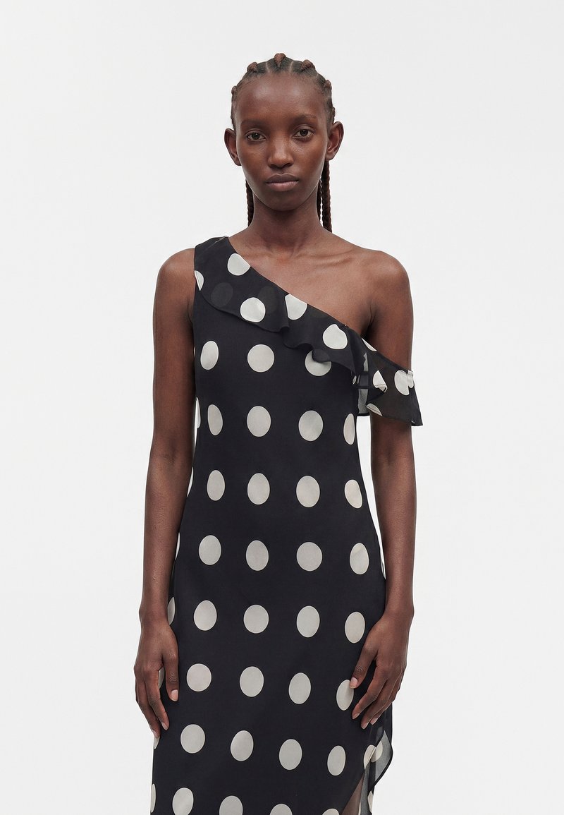 Topshop TIE DRESS - Maxi dress - black - Zalando.ie Topshop TIE DRESS - Maxi dress - black - Zalando.ie