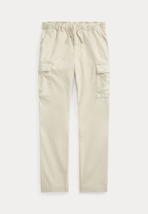 STRETCH CHINO CARGO TROUSER - Kapsáče - classic stone